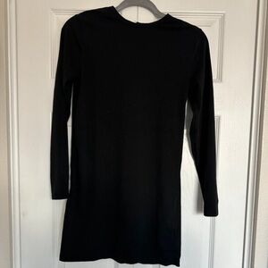 H&M Classic Black Long Sleeve Dress